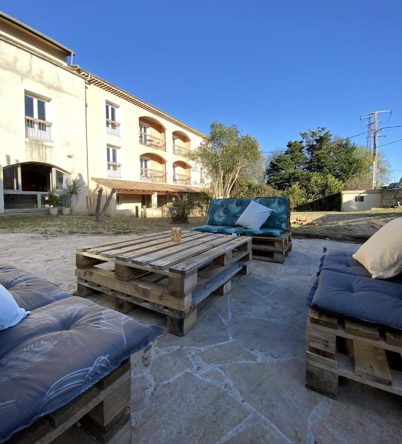 Logis Hotel Medieval, Montelimar Nord Rochemaure Eksteriør bilde
