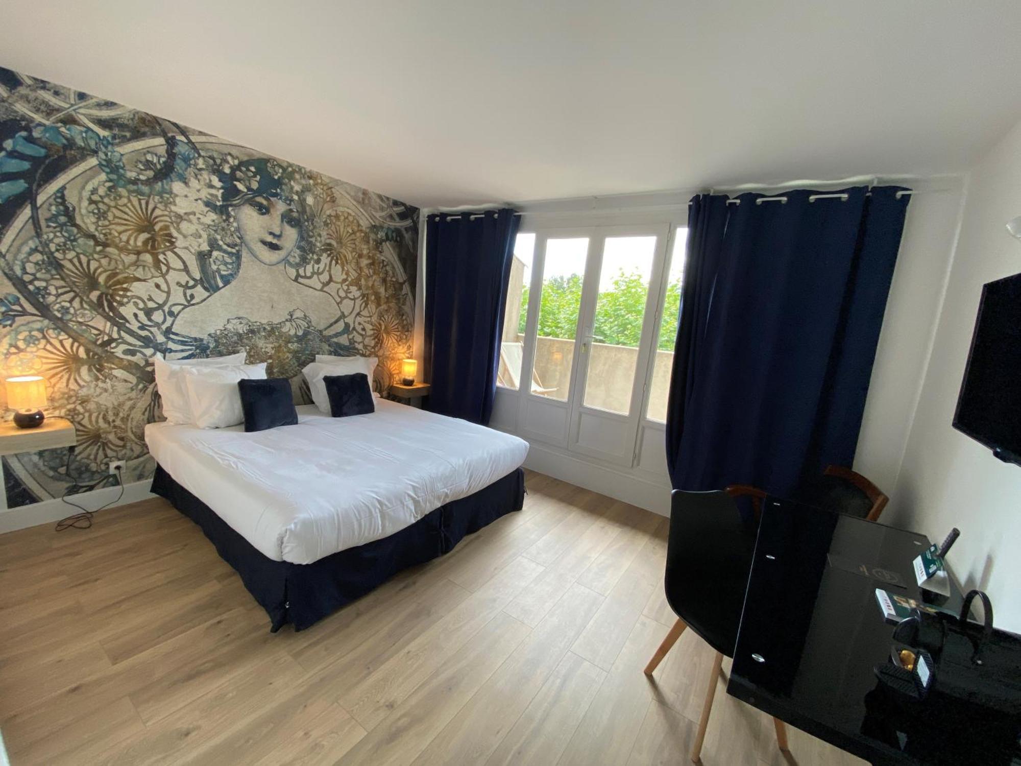 Logis Hotel Medieval, Montelimar Nord Rochemaure Eksteriør bilde
